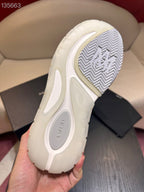 Men's Amiri Premium Leather Platform Mesh Shoes