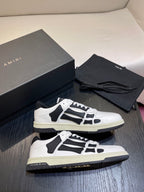 Amiri Leather Low-Top Fashion Sneakers - Casual Sports Shoes