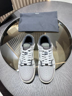 Amiri Leather Low-Top Fashion Sneakers - Casual Sports Shoes