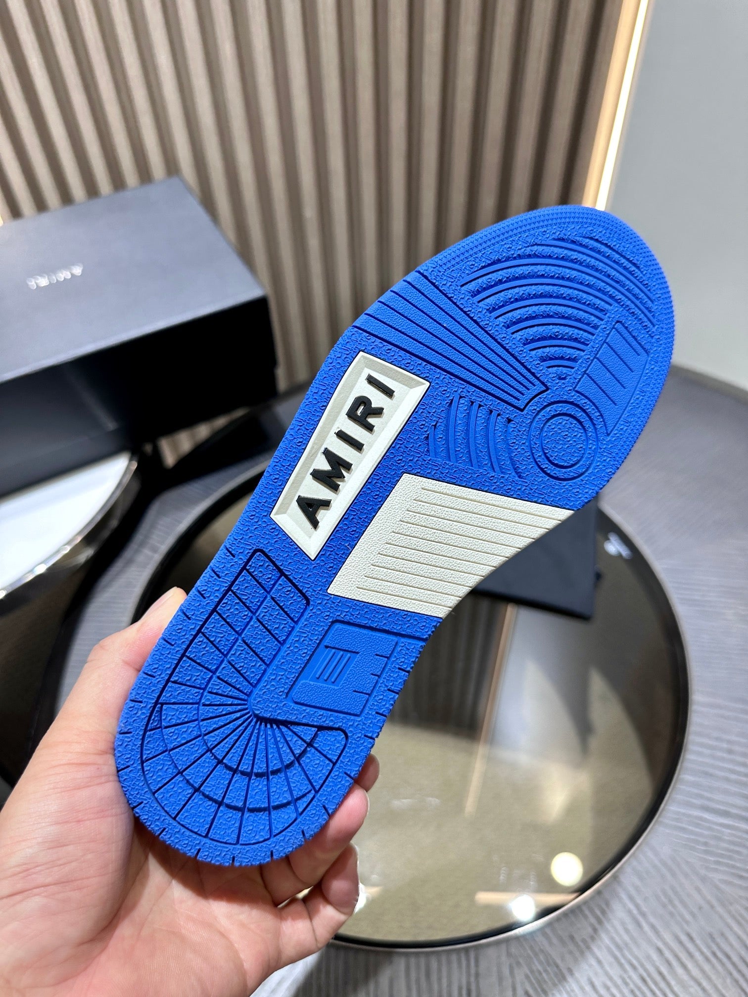 Amiri Leather Low-Top Fashion Sneakers - Casual Sports Shoes