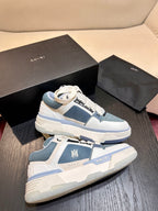 Men's Amiri Premium Leather Platform Mesh Shoes