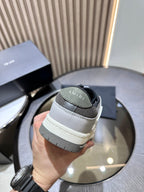 Amiri Leather Low-Top Fashion Sneakers - Casual Sports Shoes