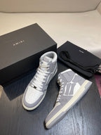 Amiri Skel Top High 'Grey'  Shoes