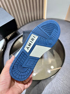 Amiri Leather Low-Top Fashion Sneakers - Casual Sports Shoes