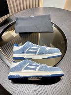 Amiri Leather Low-Top Fashion Sneakers - Casual Sports Shoes