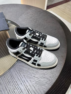 Amiri Leather Low-Top Fashion Sneakers - Casual Sports Shoes