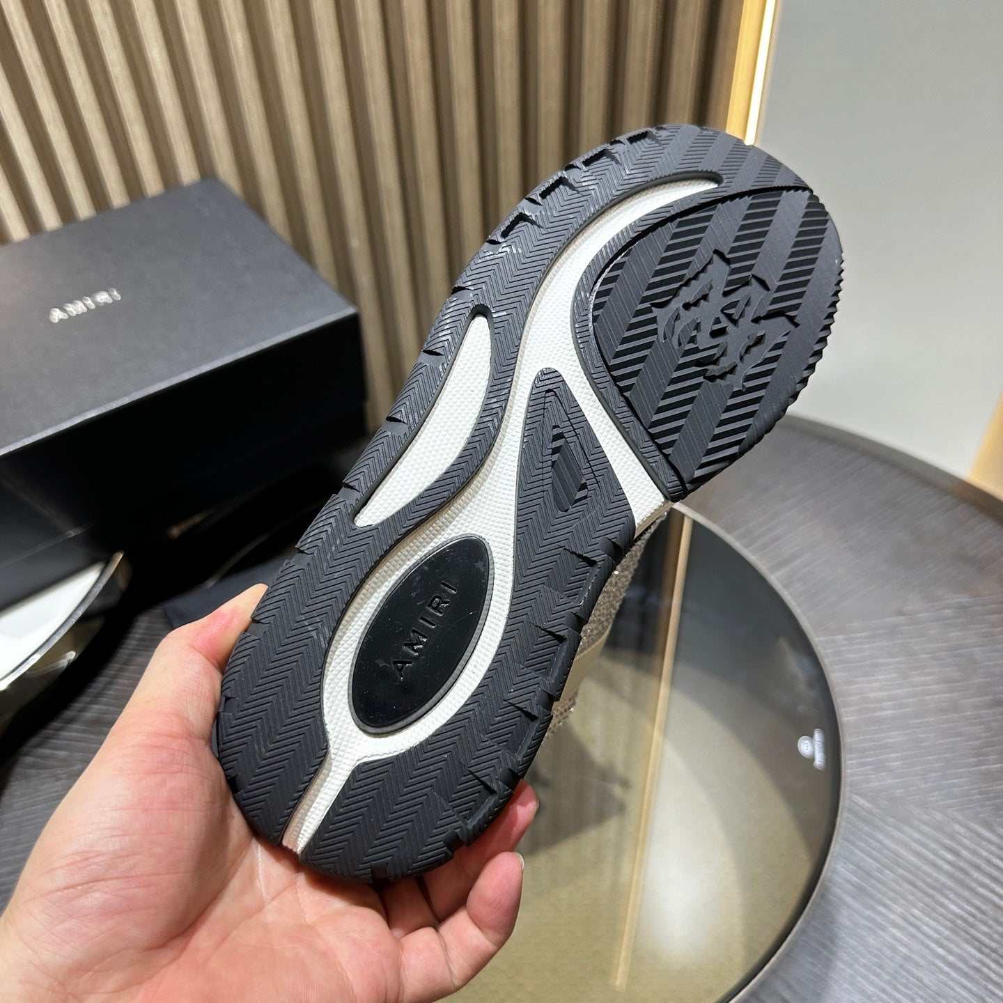 Men's Amiri Crystal Sneakers Shoes