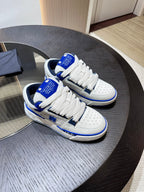 Men's Amiri Premium Leather Platform Mesh Shoes