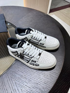 Amiri Leather Low-Top Fashion Sneakers - Casual Sports Shoes