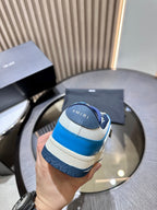 Amiri Leather Low-Top Fashion Sneakers - Casual Sports Shoes