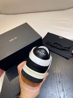 Amiri Leather Low-Top Fashion Sneakers - Casual Sports Shoes