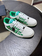 Amiri Leather Low-Top Fashion Sneakers - Casual Sports Shoes