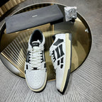 Amiri Leather Low-Top Fashion Sneakers - Casual Sports Shoes