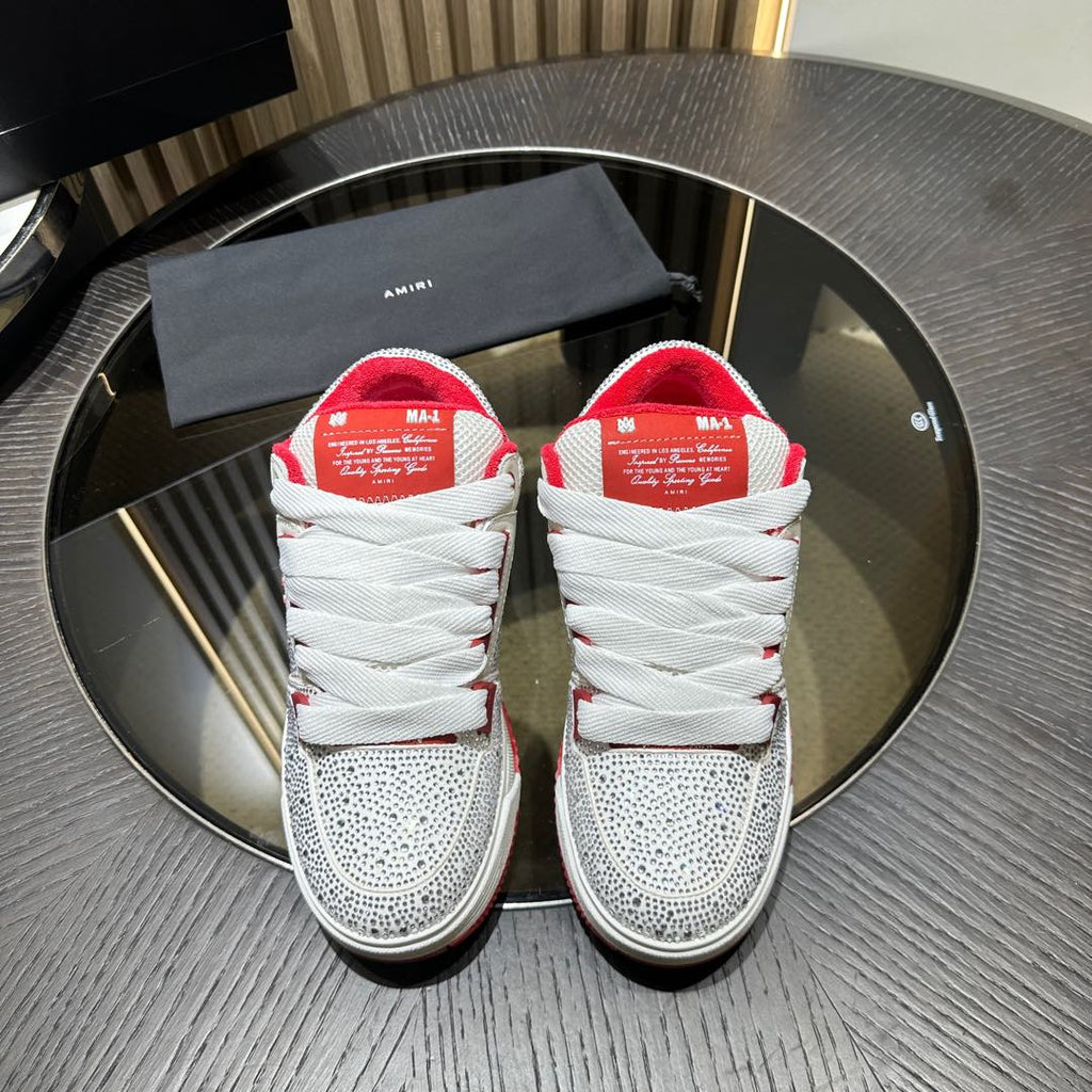 Men's Amiri Crystal Sneakers Shoes