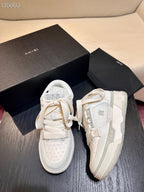 Men's Amiri Premium Leather Platform Mesh Shoes