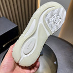 Men's Amiri Premium Leather Platform Mesh Shoes