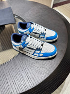 Amiri Leather Low-Top Fashion Sneakers - Casual Sports Shoes