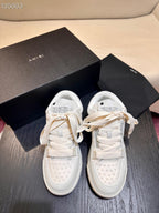 Men's Amiri Premium Leather Platform Mesh Shoes