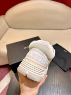 Men's Amiri Premium Leather Platform Mesh Shoes