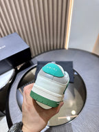 Amiri Leather Low-Top Fashion Sneakers - Casual Sports Shoes