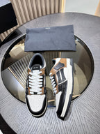 Amiri Leather Low-Top Fashion Sneakers - Casual Sports Shoes