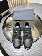 Amiri Leather Low-Top Fashion Sneakers - Casual Sports Shoes