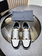 Amiri Leather Low-Top Fashion Sneakers - Casual Sports Shoes