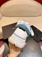 Men's Amiri Premium Leather Platform Mesh Shoes