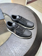 Amiri Leather Low-Top Fashion Sneakers - Casual Sports Shoes