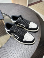 Amiri Leather Low-Top Fashion Sneakers - Casual Sports Shoes