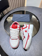 Men's Amiri Premium Leather Platform Mesh Shoes